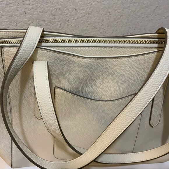 NANETTE LEPORE Dome Tote Crossbody In white Vanilla - Picture 9 of 12